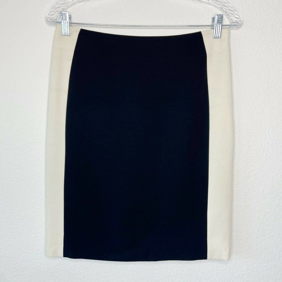 Diane Von Furstenberg Ulyssa Color Blocked Skirt - Picture 2 of 7